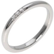 Tiffany & Co. Pre-owned Pre-owned Platina ringar Gray, Dam