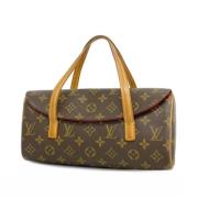 Louis Vuitton Vintage Pre-owned Tyg louis-vuitton-vskor Brown, Dam