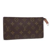 Louis Vuitton Vintage Pre-owned Canvas necessrer Brown, Dam