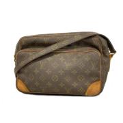 Louis Vuitton Vintage Pre-owned Tyg louis-vuitton-vskor Brown, Dam