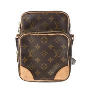 Louis Vuitton Vintage Pre-owned Tyg louis-vuitton-vskor Brown, Dam