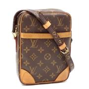 Louis Vuitton Vintage Pre-owned Tyg louis-vuitton-vskor Brown, Dam