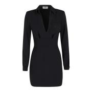 Elisabetta Franchi Elegant Klänning för Kvinnor Black, Dam