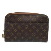 Louis Vuitton Vintage Pre-owned Canvas kuvertvskor Brown, Dam