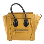 Celine Vintage Pre-owned Laeder celine-vskor Yellow, Dam