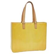 Louis Vuitton Vintage Pre-owned Laeder louis-vuitton-vskor Yellow, Dam