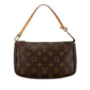 Louis Vuitton Vintage Pre-owned Canvas kuvertvskor Brown, Dam