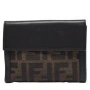 Fendi Vintage Pre-owned Canvas plnbcker Black, Dam