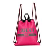 Gucci Vintage Pre-owned Laeder axelremsvskor Pink, Dam