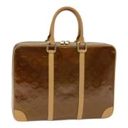 Louis Vuitton Vintage Pre-owned Laeder handvskor Brown, Dam