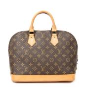 Louis Vuitton Vintage Pre-owned Canvas handvskor Brown, Dam