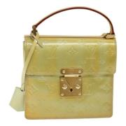 Louis Vuitton Vintage Pre-owned Laeder handvskor Beige, Dam