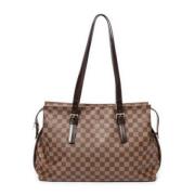 Louis Vuitton Vintage Pre-owned Canvas louis-vuitton-vskor Brown, Dam