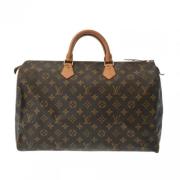 Louis Vuitton Vintage Pre-owned Tyg louis-vuitton-vskor Brown, Dam