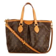 Louis Vuitton Vintage Pre-owned Canvas handvskor Brown, Dam