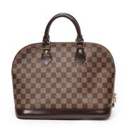 Louis Vuitton Vintage Pre-owned Canvas handvskor Brown, Dam