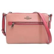 Coach Pre-owned Pre-owned Laeder axelremsvskor Pink, Dam