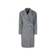 Liu Jo Klassisk Trenchcoat Gray, Dam