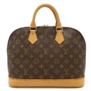 Louis Vuitton Vintage Pre-owned Tyg louis-vuitton-vskor Brown, Dam