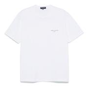 Comme des Garçons Avslappnad Bomull T-shirt White, Herr