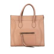 Celine Vintage Pre-owned Laeder handvskor Pink, Dam