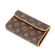 Louis Vuitton Vintage Pre-owned Canvas handvskor Brown, Dam