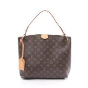 Louis Vuitton Vintage Pre-owned Laeder louis-vuitton-vskor Brown, Dam