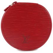 Louis Vuitton Vintage Pre-owned Laeder handvskor Red, Dam