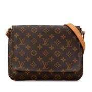 Louis Vuitton Vintage Pre-owned Plast louis-vuitton-vskor Brown, Dam