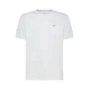 Sun68 Avslappnad Bomull T-shirt White, Herr