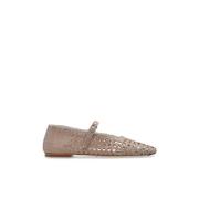 Miista Ballet Flats Yeida Beige, Dam