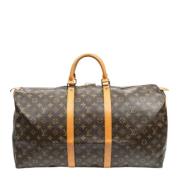 Louis Vuitton Vintage Pre-owned Canvas resvskor Brown, Dam