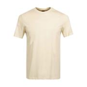 Boss Bomull T-shirt Beige, Herr