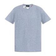 Dsquared2 T-shirt med logotyp Gray, Herr