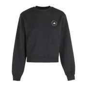 Adidas by Stella McCartney Klassisk Sweatshirt för Vardagsbruk Black, ...