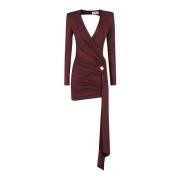 Elisabetta Franchi Elegant Klänning för Speciella Tillfällen Red, Dam