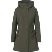 Fusalp Ikonisk Jeanne Parka, Vattentät Softshell Green, Dam