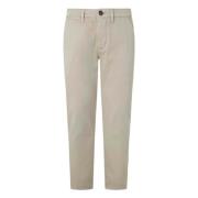 Pepe Jeans Vanliga Chino Byxor Långa byxor Beige, Herr