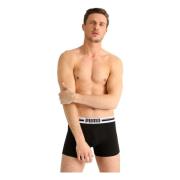 Puma Placerad Logo Boxerkalsonger Black, Herr