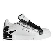 Dolce & Gabbana Krona Milano Läder Sneakers White, Dam