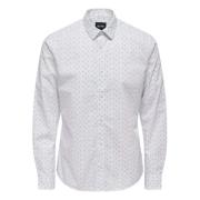 Only & Sons Skjorta White, Herr