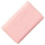 Chanel Vintage Pre-owned Laeder hem-och-kontorstillbehr Pink, Dam