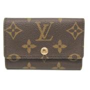 Louis Vuitton Vintage Pre-owned Tyg nyckelhllare Brown, Dam