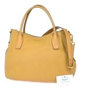 Prada Vintage Pre-owned Laeder prada-vskor Yellow, Dam