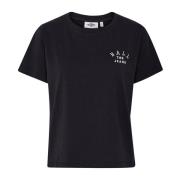 Ball Svart T-shirt Basavona Top Black, Dam