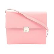 Hermès Vintage Pre-owned Tyg axelremsvskor Pink, Dam