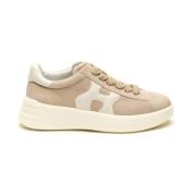 Hogan Rebel Sneakers Beige, Dam