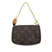 Louis Vuitton Vintage Pre-owned Canvas louis-vuitton-vskor Brown, Dam