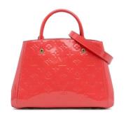 Louis Vuitton Vintage Pre-owned Laeder handvskor Red, Dam