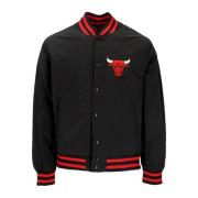 New Era Chicago Bulls Bomberjacka Svart/Röd Black, Herr